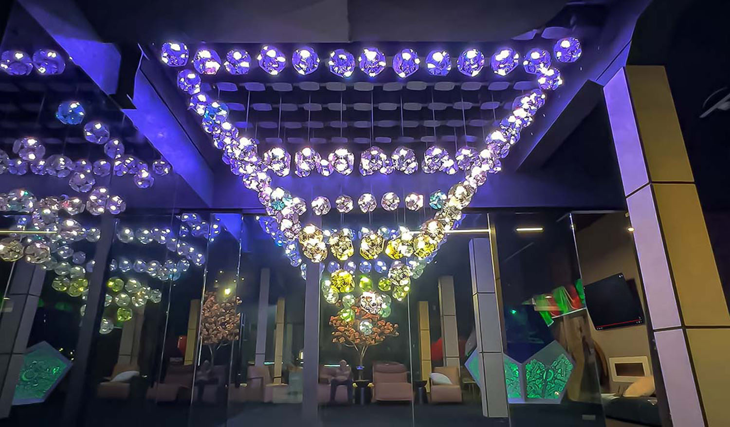 "Space Ballet" kinetic installation