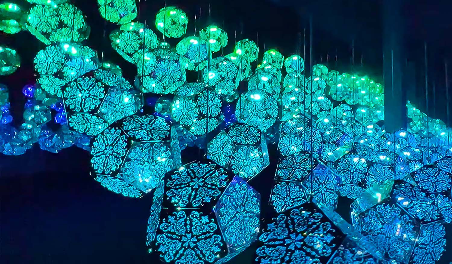 "Space Ballet" kinetic installation - Фото №7