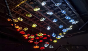 Kinetic Installation “Meteorites”