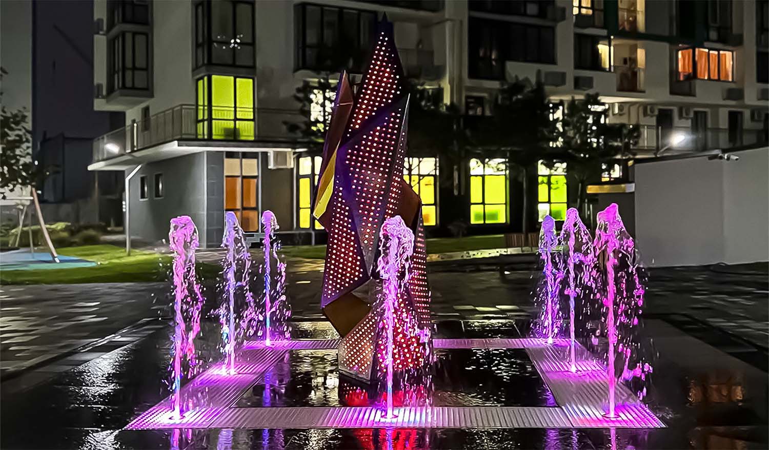 "Crystal" Public art installation