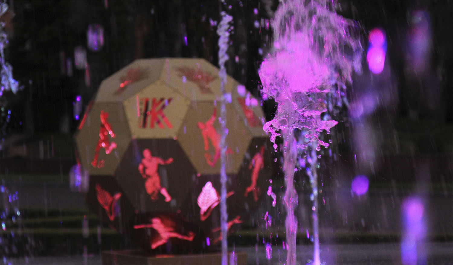 "FC Kolos" - Public art fountain with a sculptural composition - Фото №9