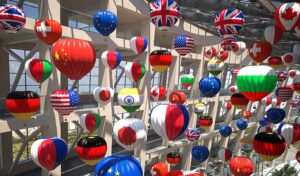 Kinetic Installation “Air Balloons”