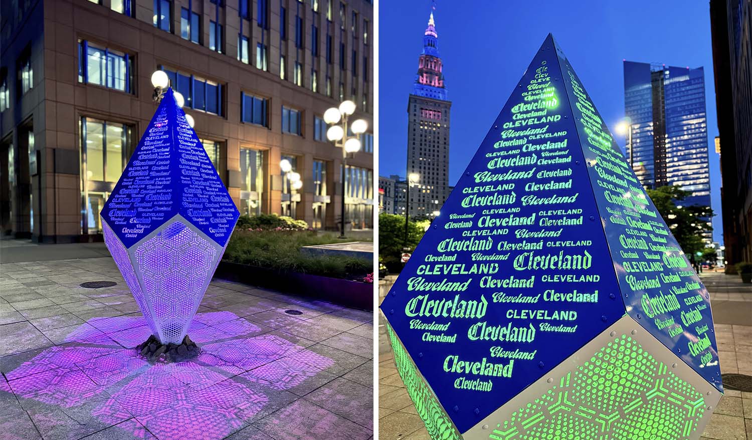 "Cleveland Crystal" public art installation - Фото №7