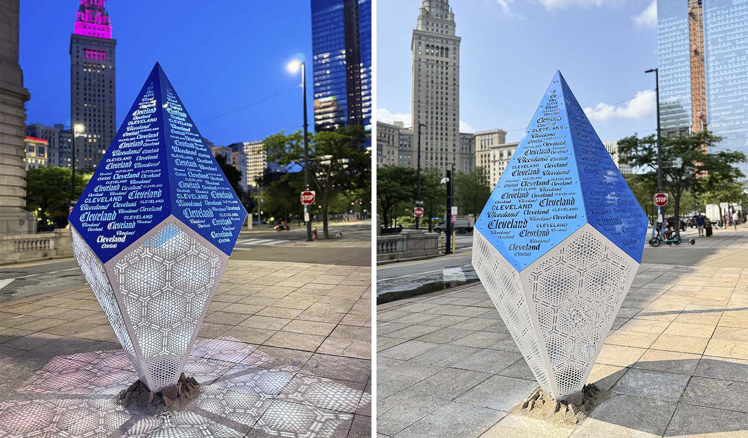 "Cleveland Crystal" public art installation - Фото №4