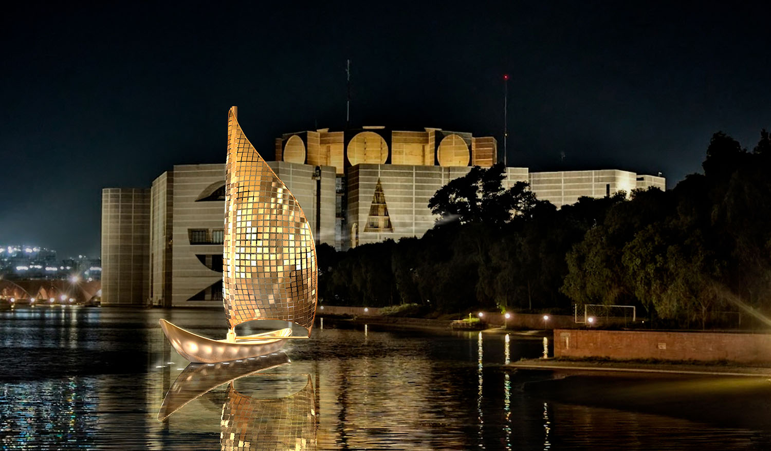 «Паруса свободы» Плавучая паблик-арт инсталляция (интерактивный мемориал) - Фото №8