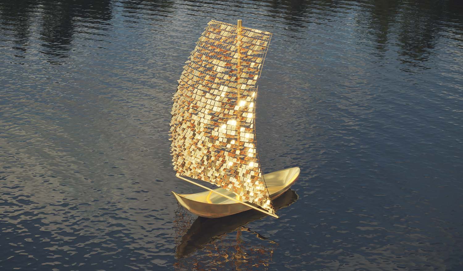 "Бостандық желкендері"Су үстіндегі қоғамдық өнер (интерактивті ескерткіш) - Фото №5