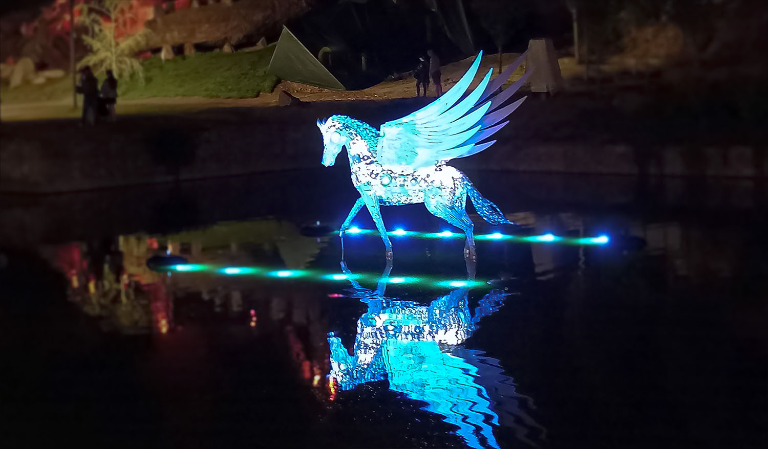 "Rising Pegasus" public art installation - Фото №4