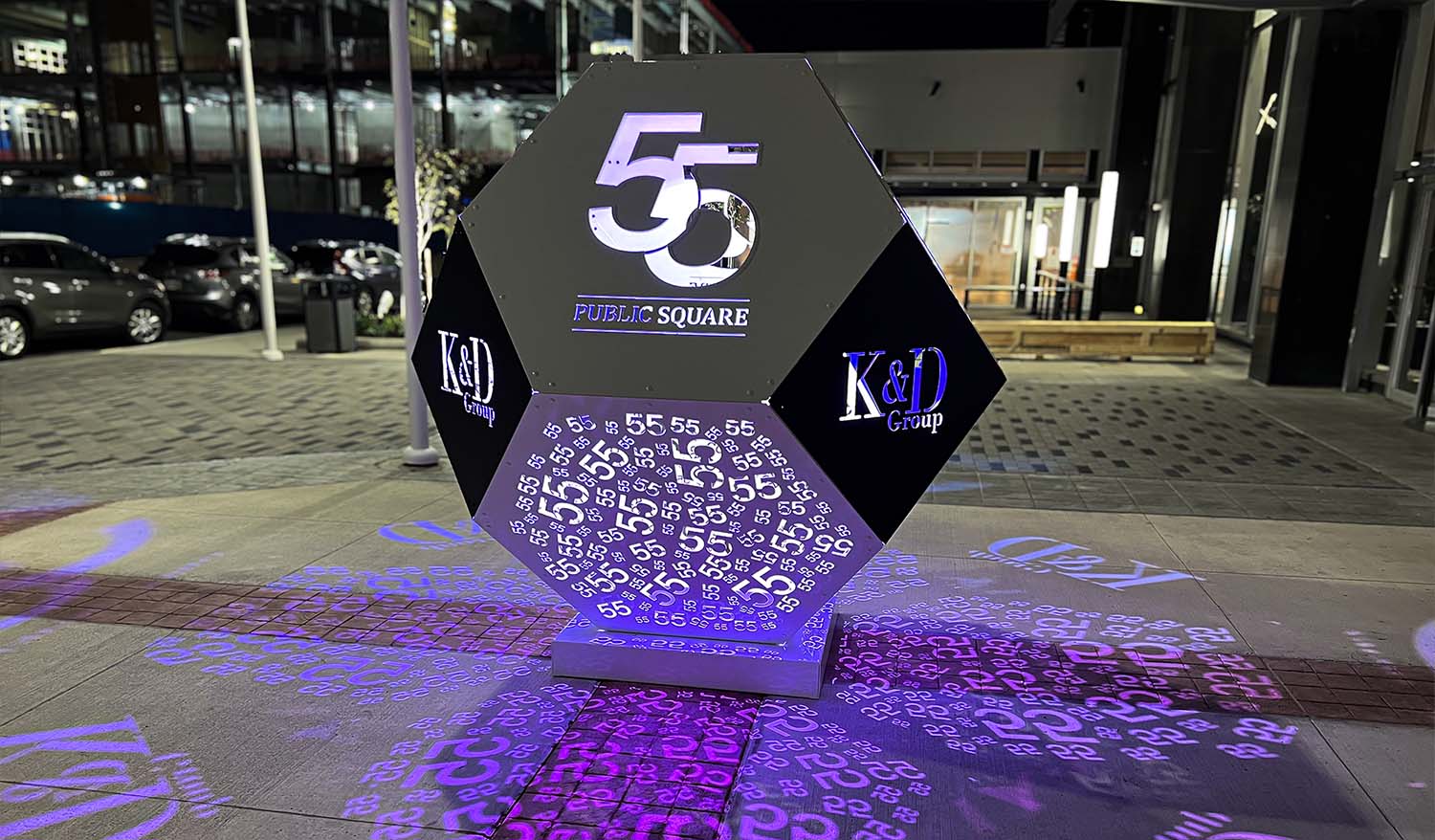 "Polygon 55" public art installation - Фото №8