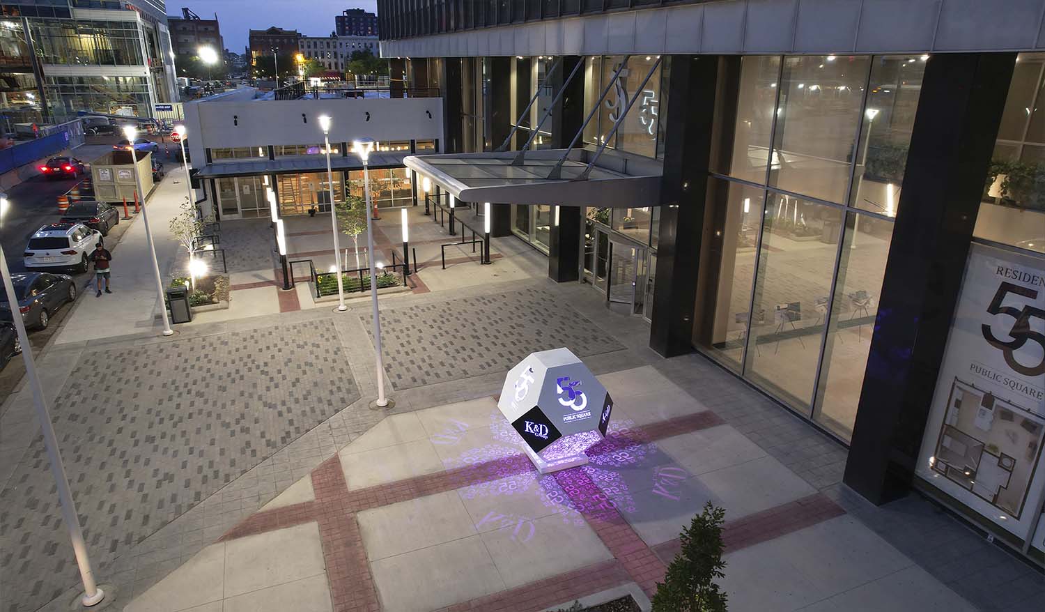 "Polygon 55" public art installation - Фото №7