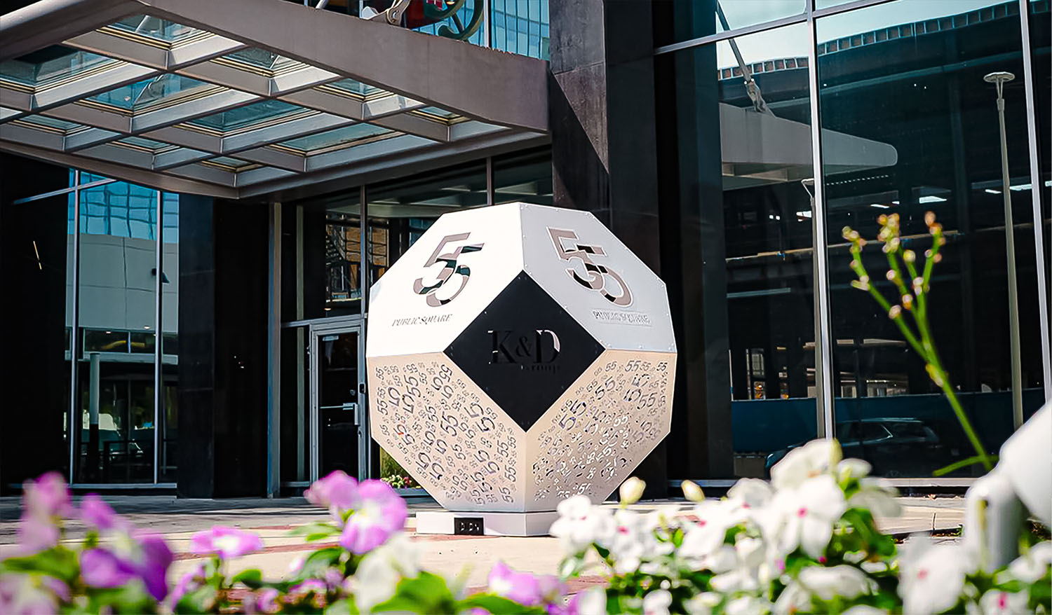 "Polygon 55" public art installation - Фото №2