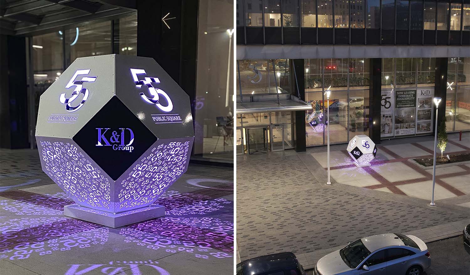 "Polygon 55" public art installation - Фото №6