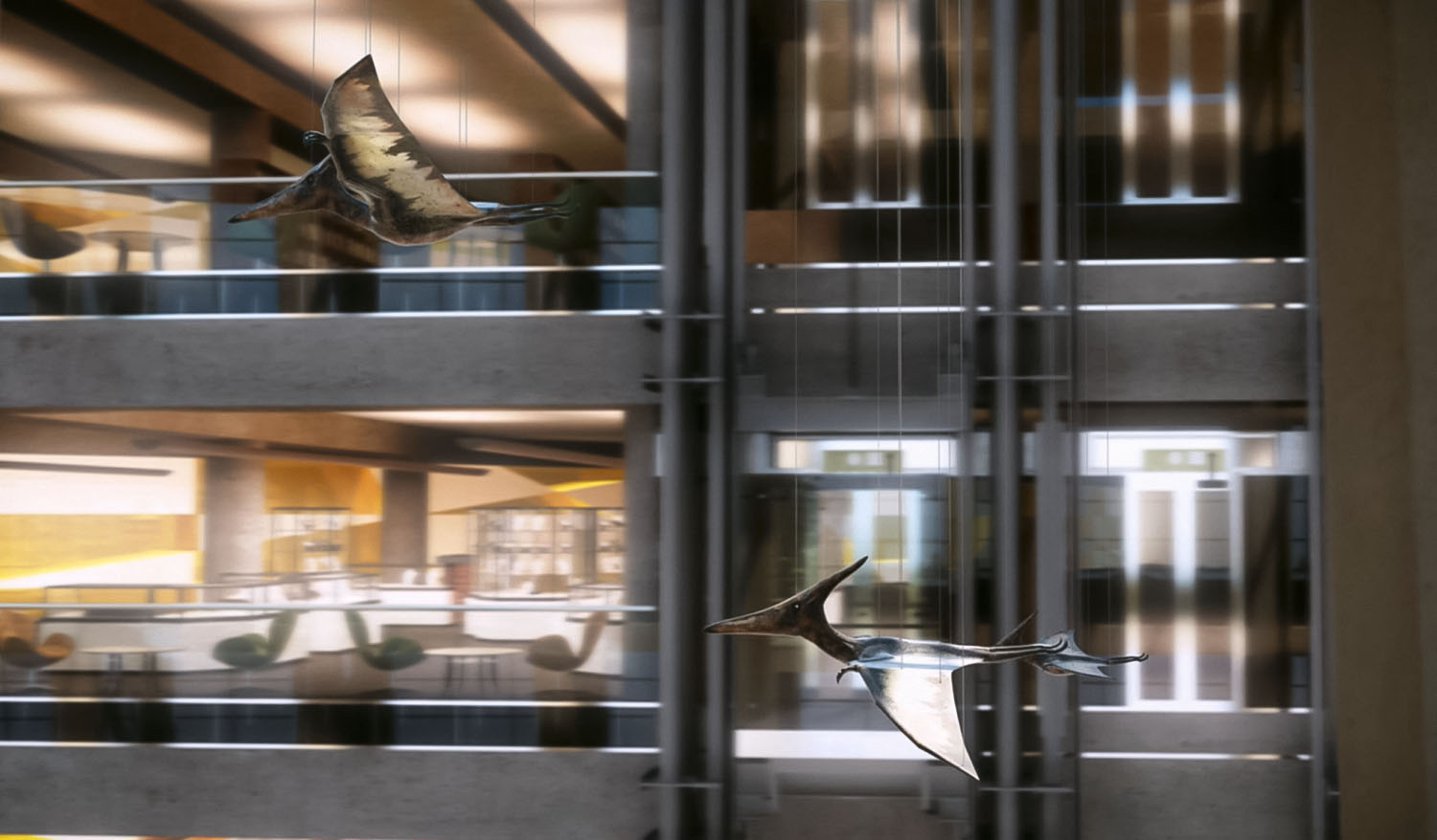 "Птеродактилдер" Кинетикалық арт-инсталляция - Фото №4