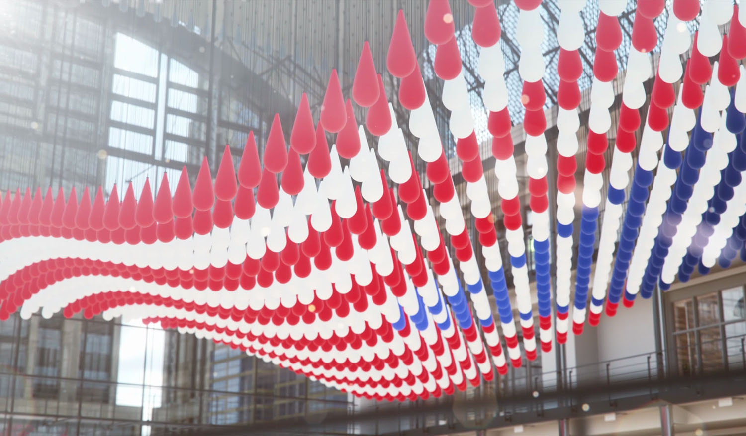 «Небесная симфония»  Кинетическая световая инсталляция - Фото №7