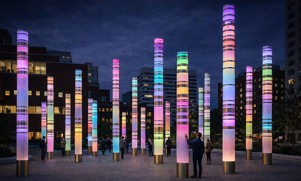 «Свет Веков» Интерактивный паблик-арт