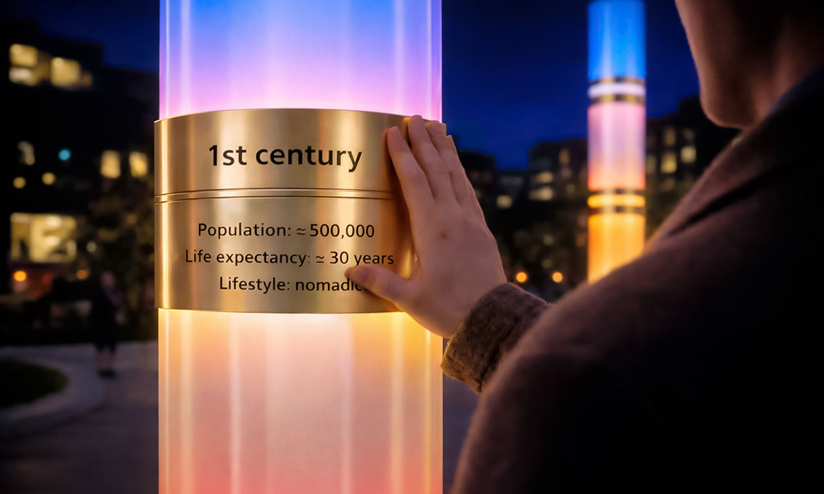 «Свет Веков» Интерактивный паблик-арт - Фото №3