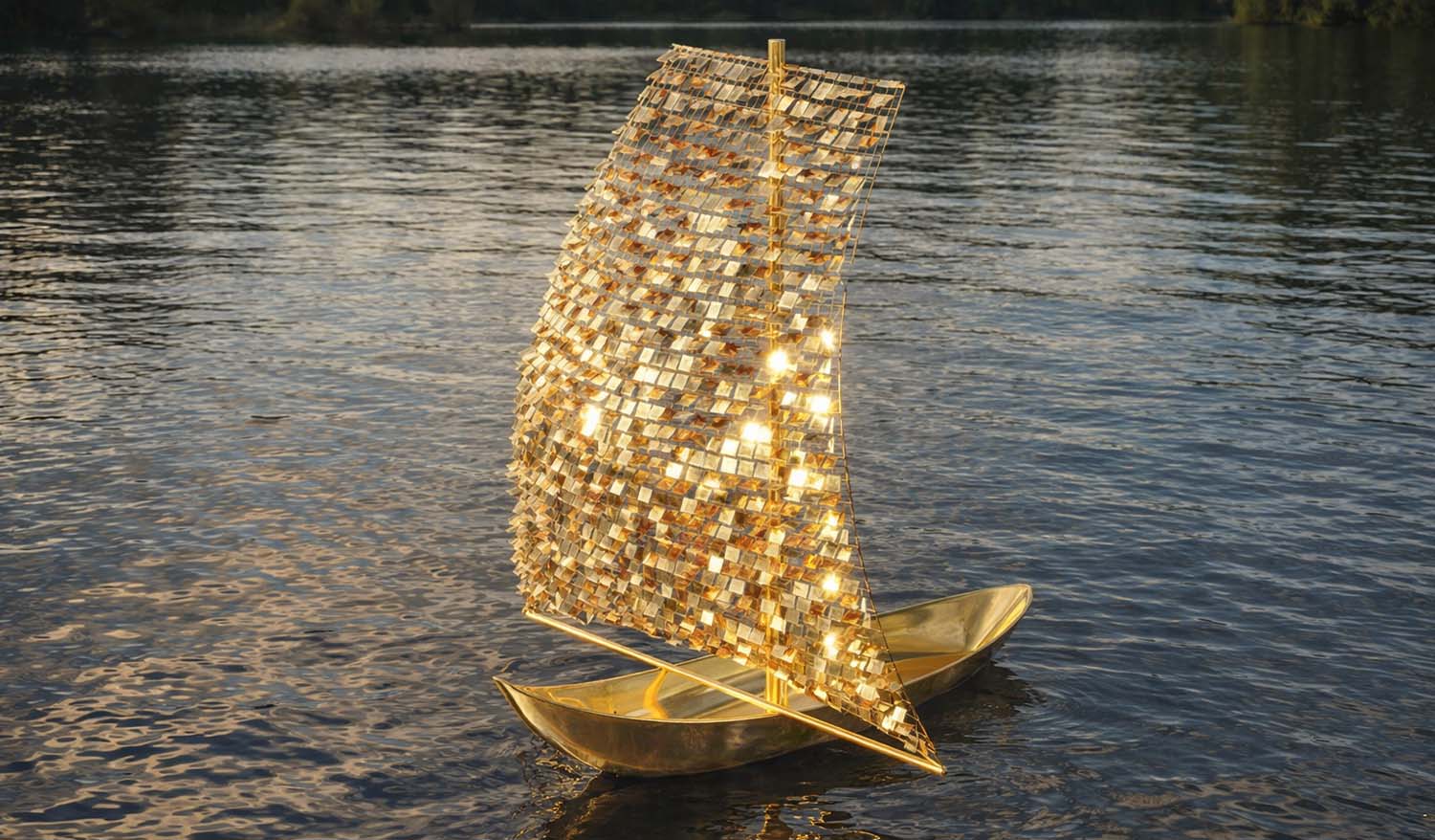 «Паруса свободы» Плавучая паблик-арт инсталляция (интерактивный мемориал) - Фото №5